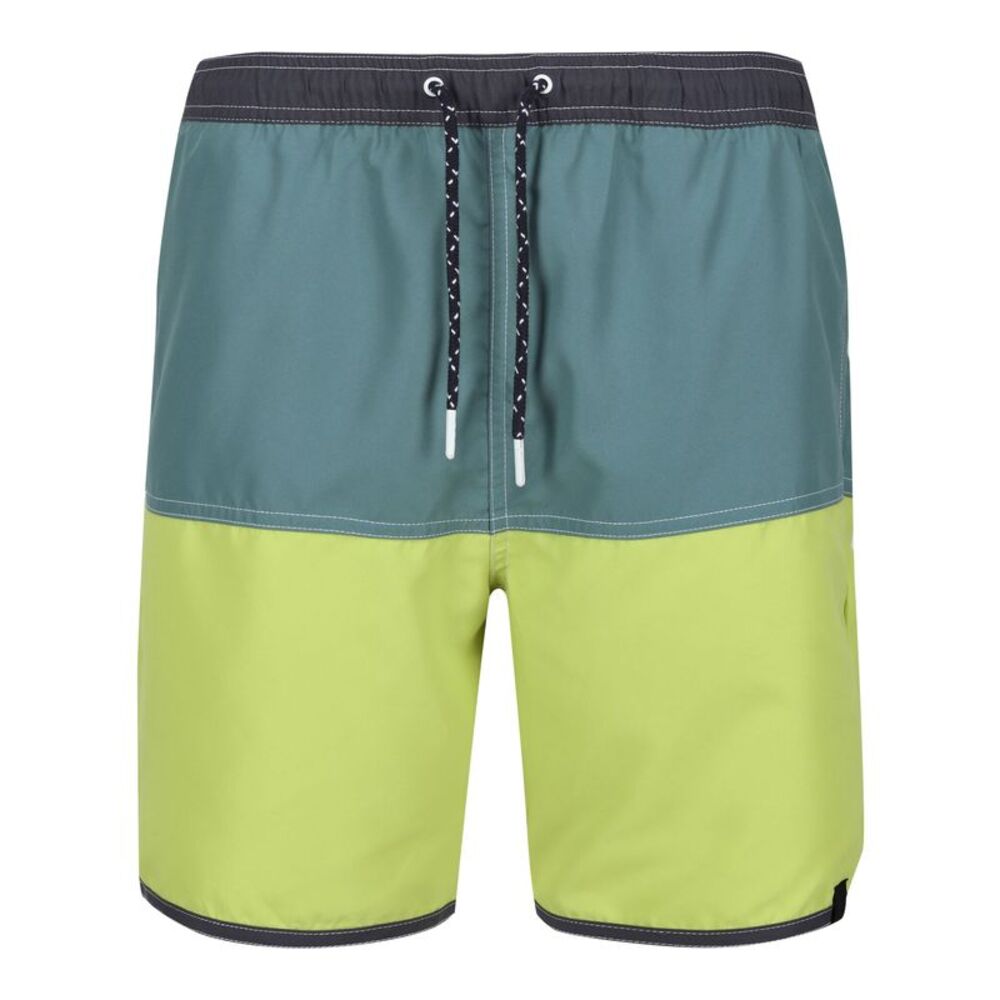 Regatta Mens Benicio Swim Shorts / Sea Pine/Green Algae